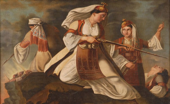 Η συμβολή των γυναικών της Ρούμελης στην Επανάσταση του 1821